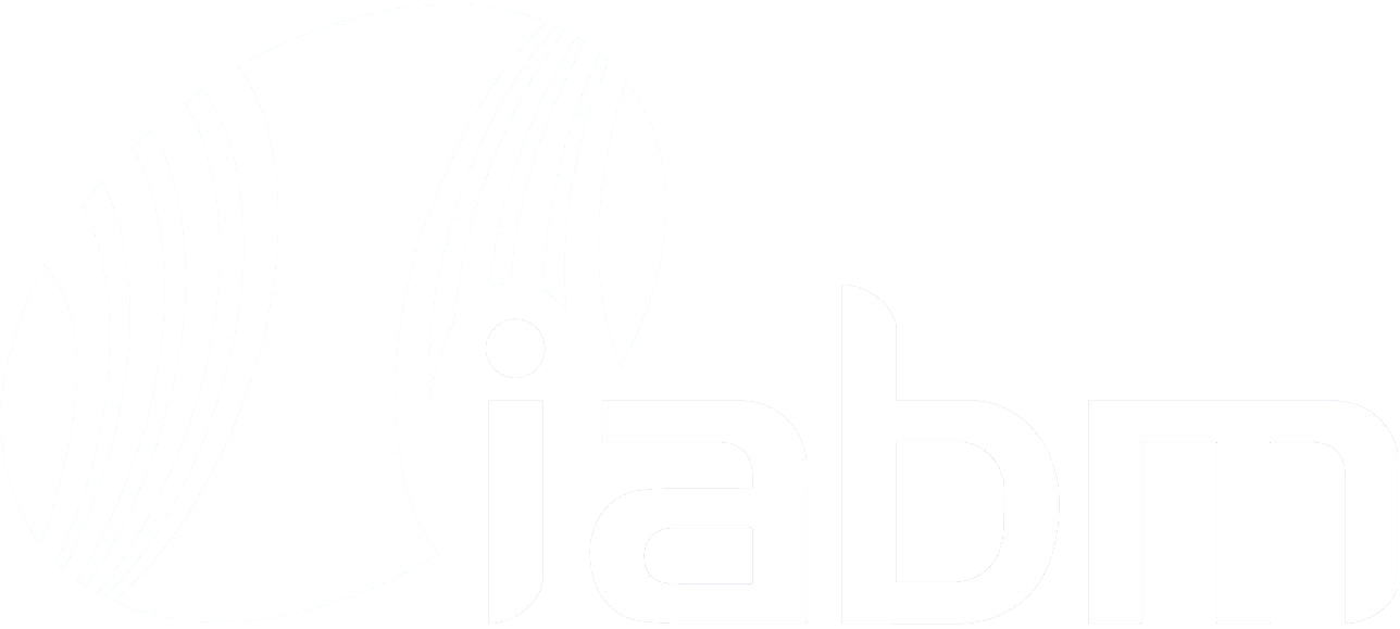IABM Logo transparent white IABM Logo